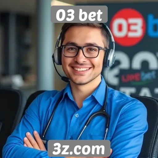Apoio ao cliente no site 03 bet